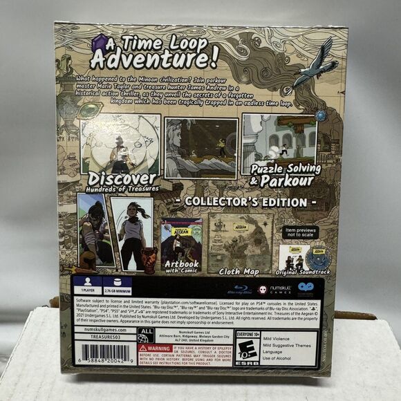 Treasures of the Aegean Collector's Edition PS4 Action Video Game Playstaion 4 - Picture 2 of 8